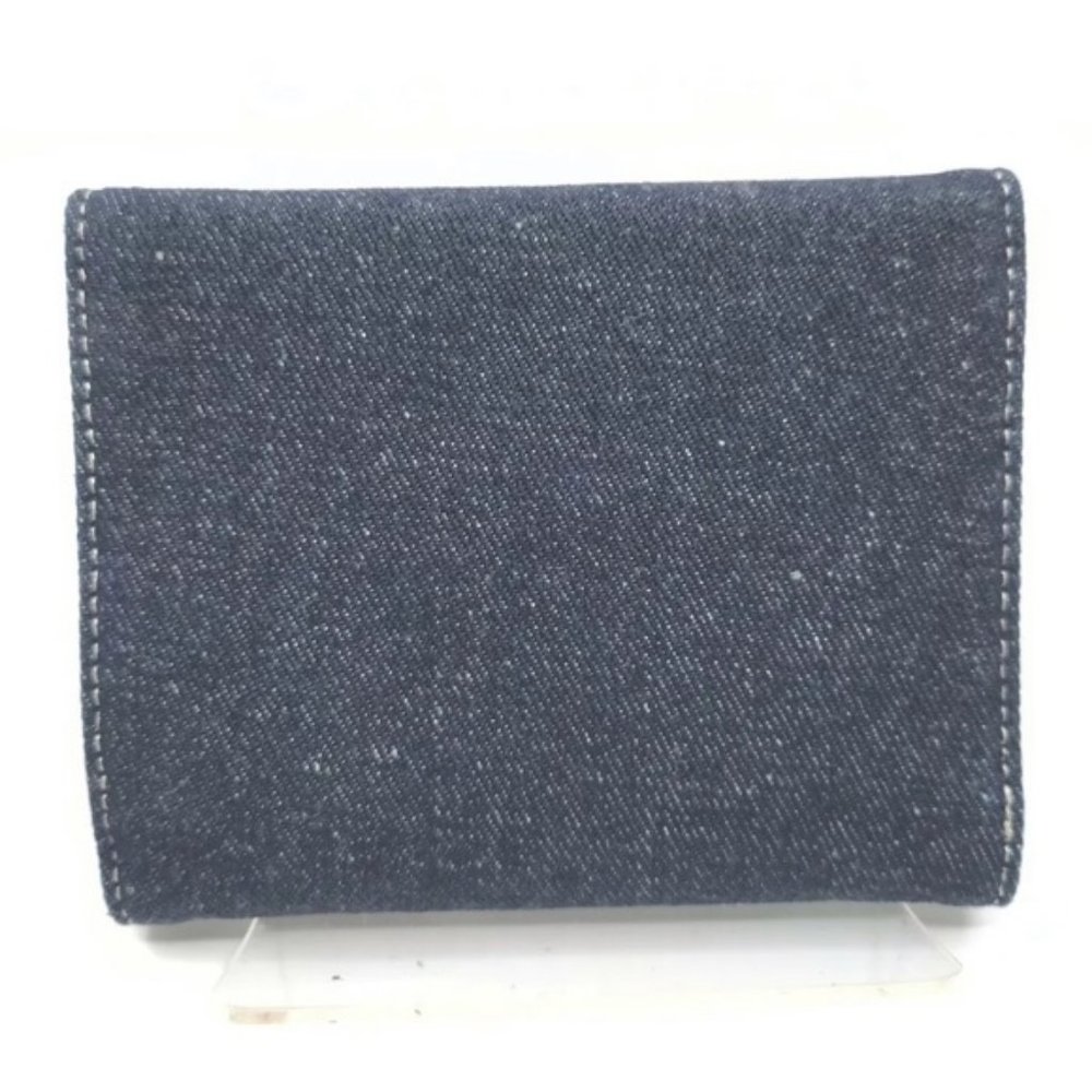 Christian Dior Wallet Blue Denim - Picture 2 of 9